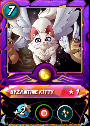 Karta Byzantine Kitty Splinterlands